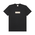 Supreme x Burberry Box Logo Tee "Black"