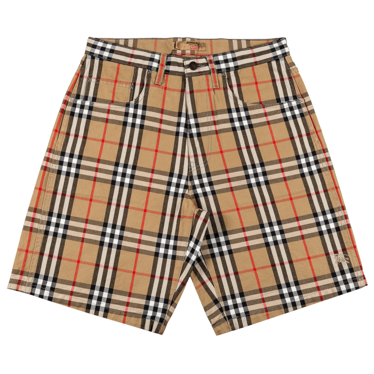 Supreme x Burberry Denim Short "Beige"