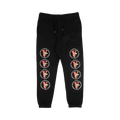Vlone x Rodman Angel Vs. Demon Joggers "Black"