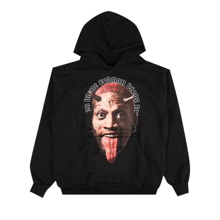 Vlone x Rodman Angel Vs. Demon Hoody "Black"