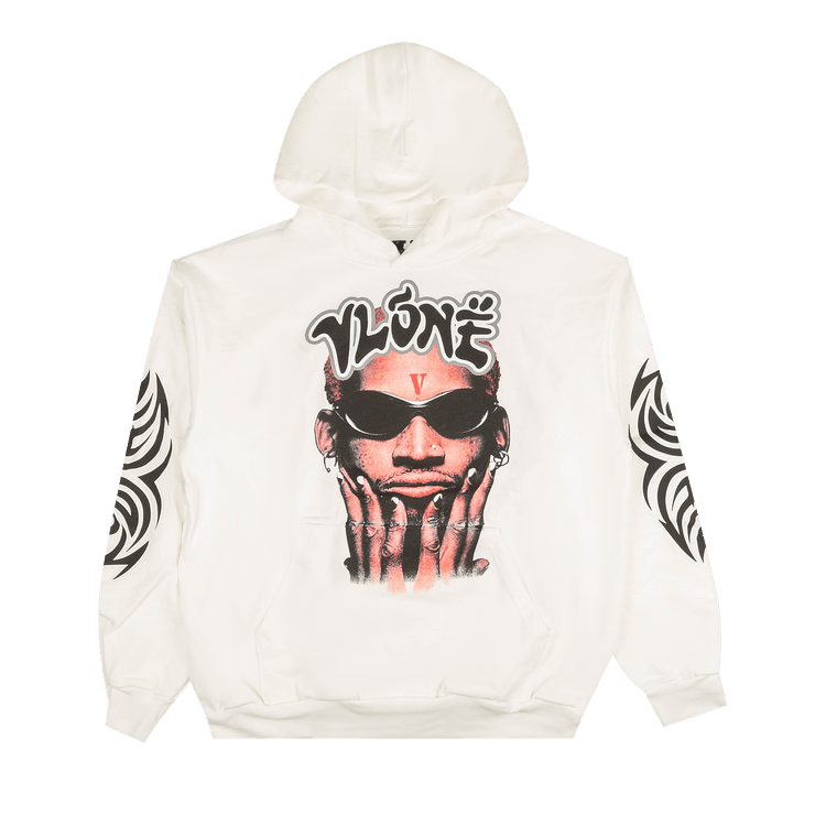 Vlone x Rodman Muy Thai Hoody "White"