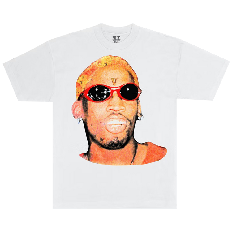 Vlone x Rodman Airbrush T-Shirt "White"