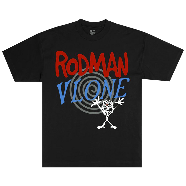 Vlone x Rodman Pearl Jam T-Shirt "Black"