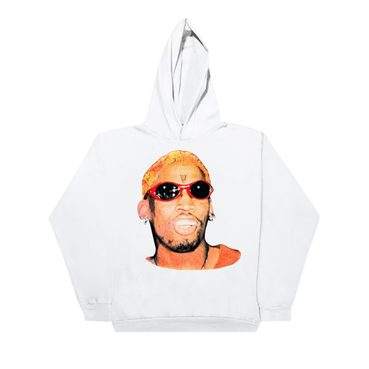 Vlone x Rodman Airbrush Hoody "White"