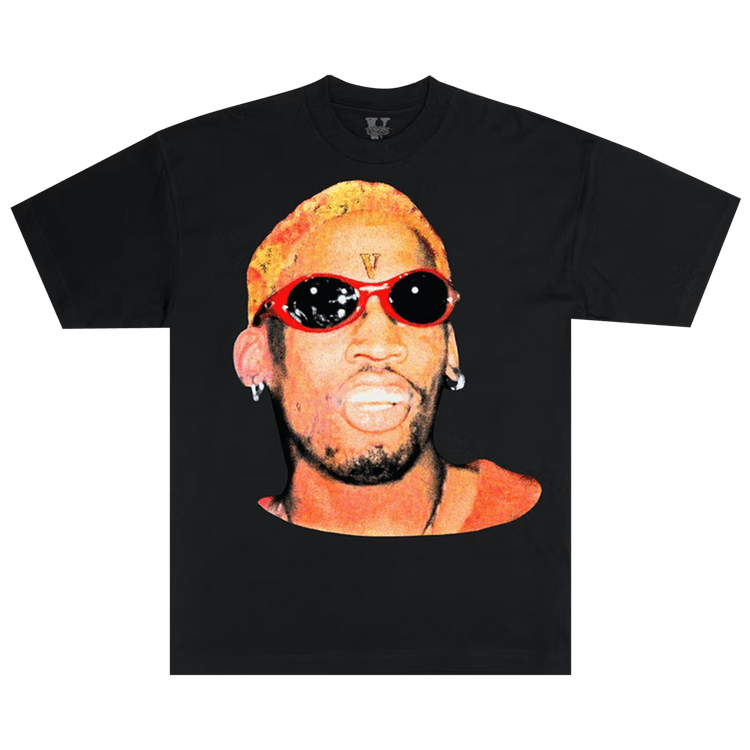 Vlone x Rodman Airbrush T-Shirt "Black"