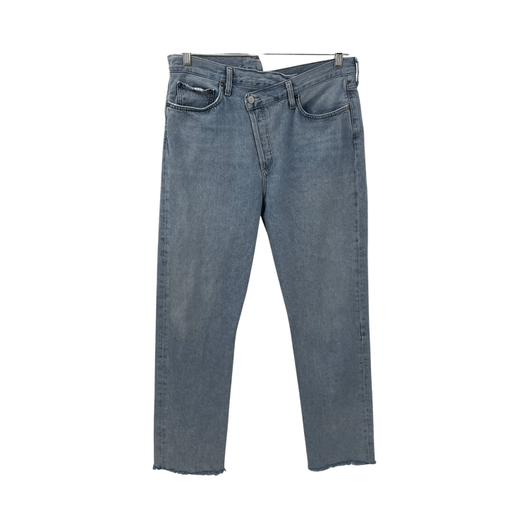 Agolde Criss Cross Straight Jean "Dimension"