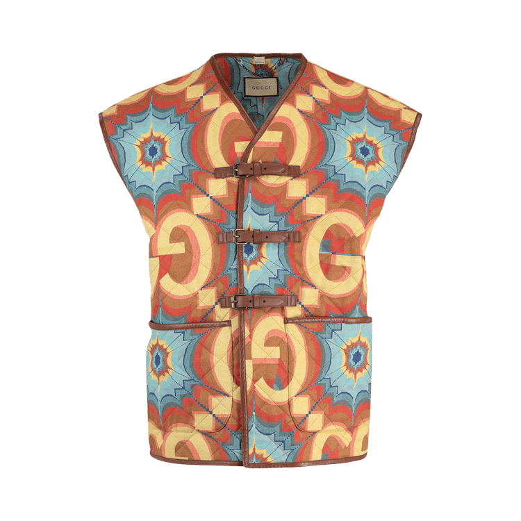 Gucci Kaleidoscope Vest "Orange/Yellow"