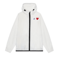 Comme des Garçons PLAY x K-Way Full-Zip Packable Jacket "White"