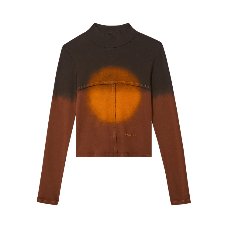 Eckhaus Latta Lapped Baby Turtleneck "Aura"