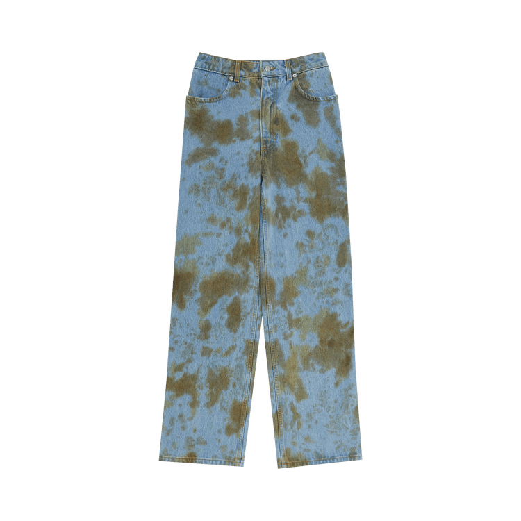 Eckhaus Latta Wide Leg Jeans "Smudge"