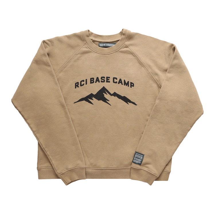 Reese Cooper Base Camp Crewneck "Khaki"