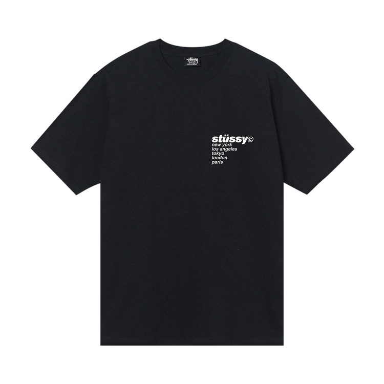 Stussy Strawberry Tee "Black"