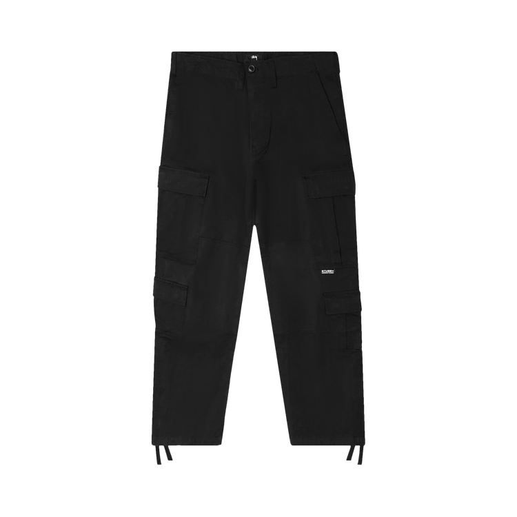Stussy Nylon Ripstop Surplus Cargo Pant "Black"