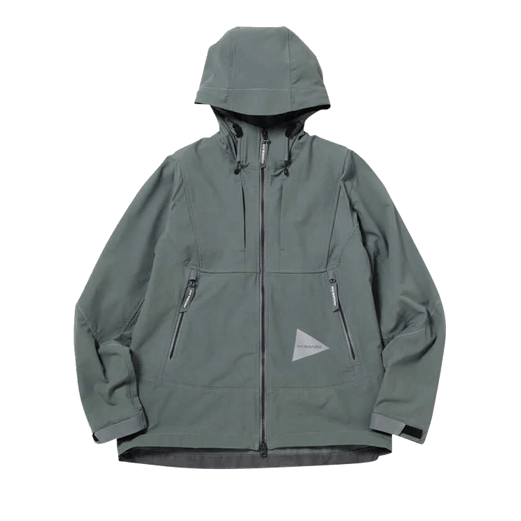 And Wander Schoeller 3XDRY Stretch Jacket "Light Blue"