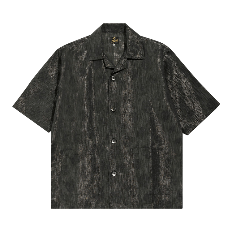 Needles Jacquard Cabana Shirt "Shadow"