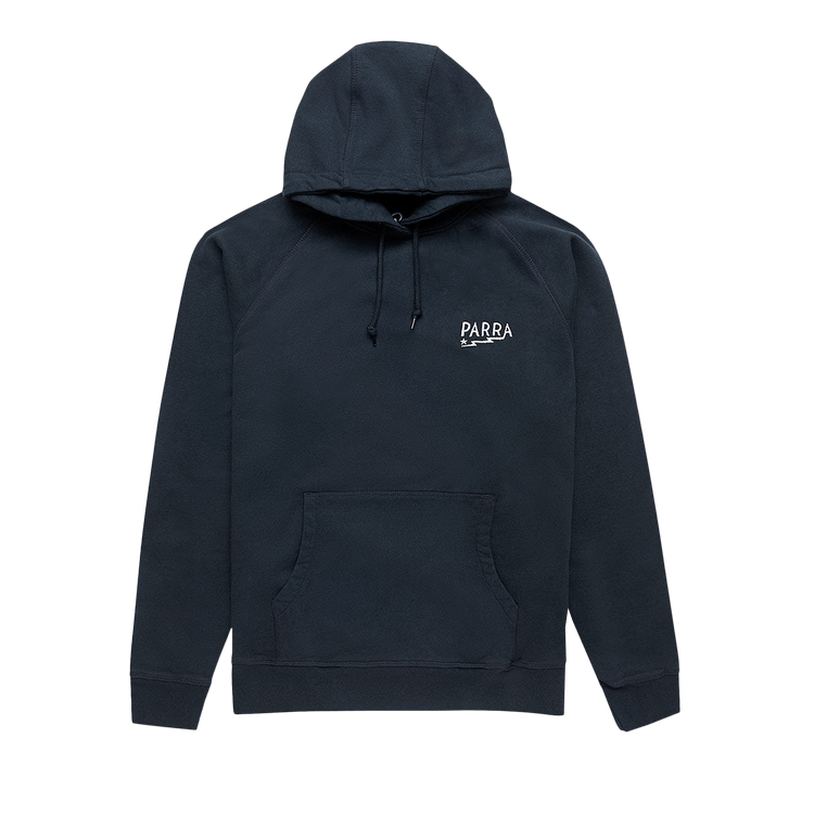 Parra Lightning Logo Hooded Sweatshirt "Navy"