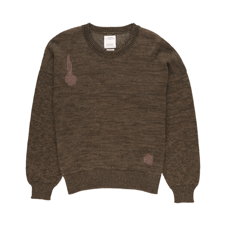 Visvim Jumbo Crew Knit "Olive"