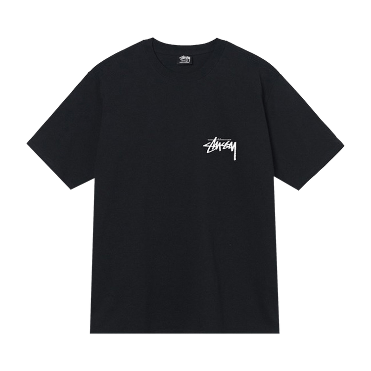 Stussy Fuzzy Dice Tee "Black"