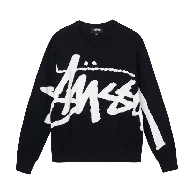 Stussy Stock Sweater "Black"