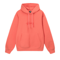 Stussy Stock Logo Appliqué Hood "Rose"