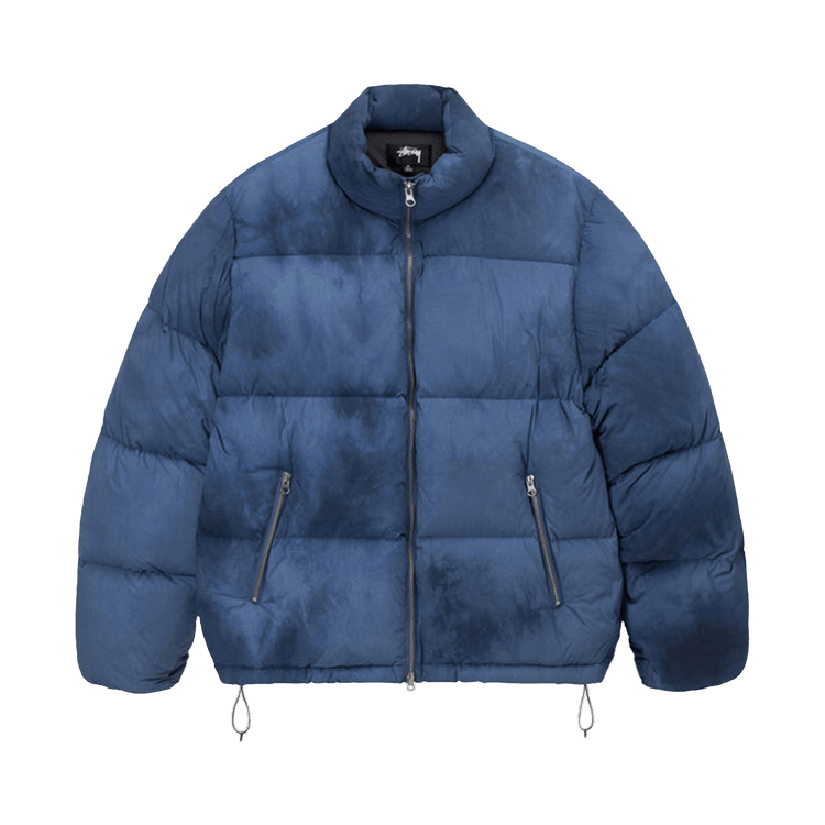 Stussy Recycled Nylon Down Puffer "Washed Navy"