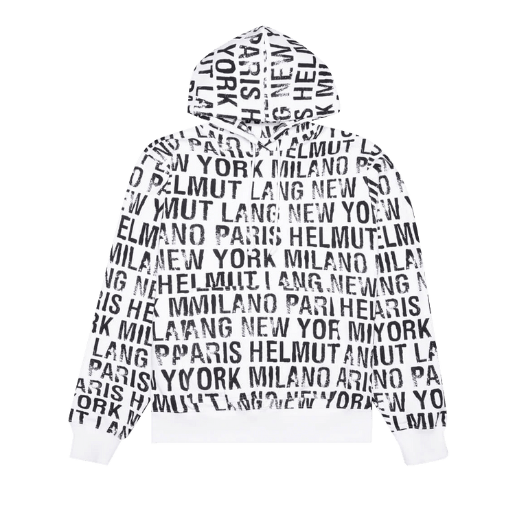 Helmut Lang All Over Hoodie "White"