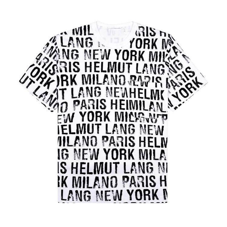 Helmut Lang All Over Tee "White"