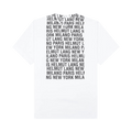 Helmut Lang Box Logo Tee "White"