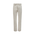 Agolde Recycled Leather 90's Pinch Waist Trousers 'Powder Blue'