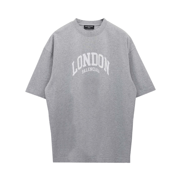 Balenciaga Cities London T-Shirt Medium Fit "Grey"