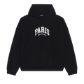 Balenciaga Cities Paris Hoodie Wide Fit "Black"
