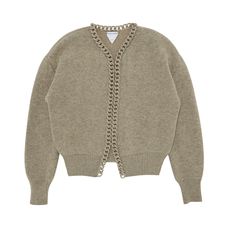 Bottega Veneta Cardigan "Cement Melange"