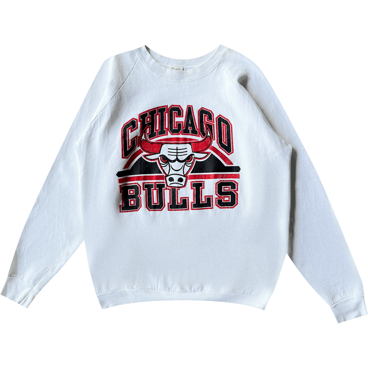 Sports 1990"s Chicago Bulls Sweatshirt "White'