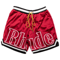 Rhude Court Logo Short "Maroon"