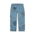 Supreme x Nate Lowman Double Knee Painter Pant "Denim"