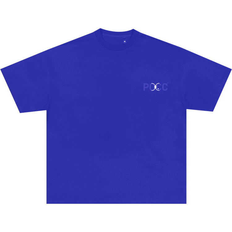 Kanye West x Creative Control Entertainment Pocc Long Short-Sleeve T-Shirt "Blue"