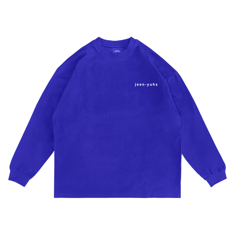Kanye West x Creative Control Entertainment Jeen-Yuhs-FLWR Long-Sleeve Tee "Blue"