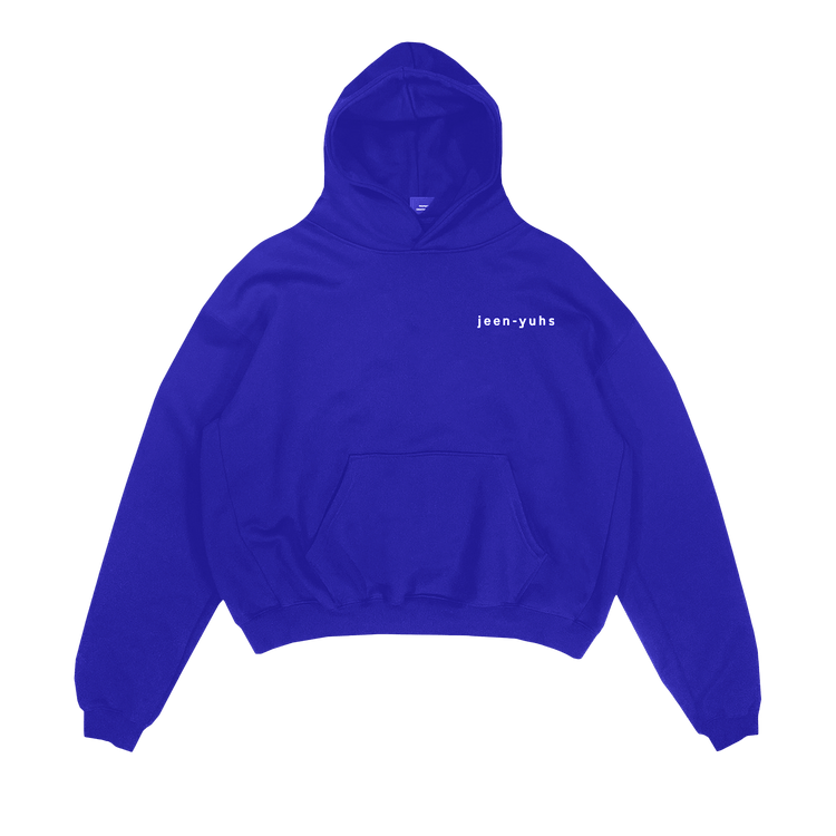 Kanye West x Creative Control Entertainment Jeen-Yuhs-FLWR Hoodie "Blue"
