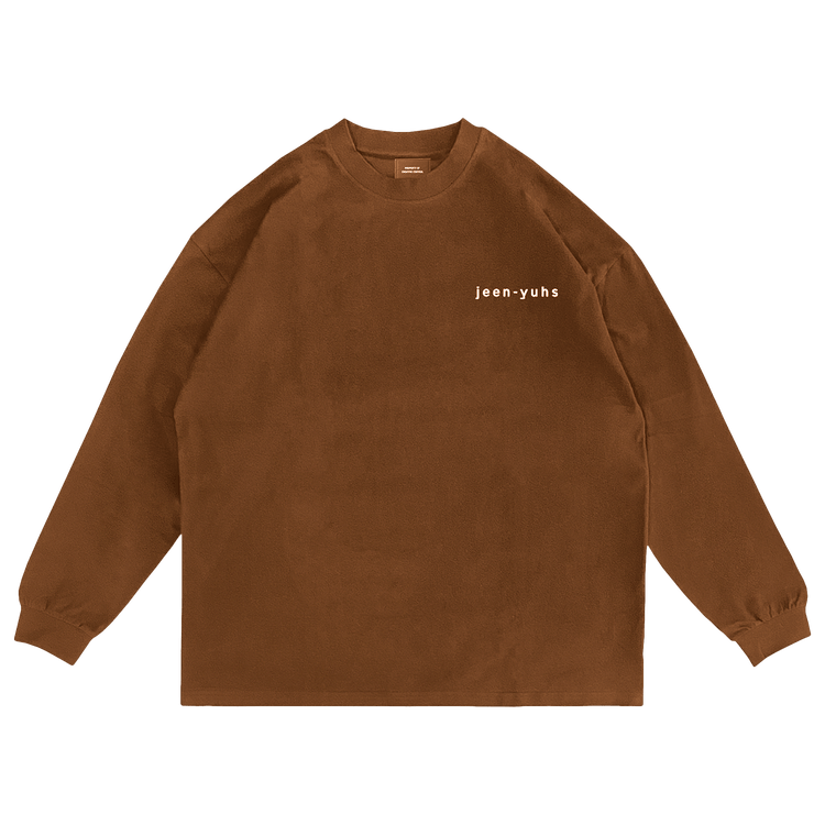 Kanye West x Creative Control Entertainment Jeen-Yuhs 8mm Calabasas Long-Sleeve T-Shirt "Brown"