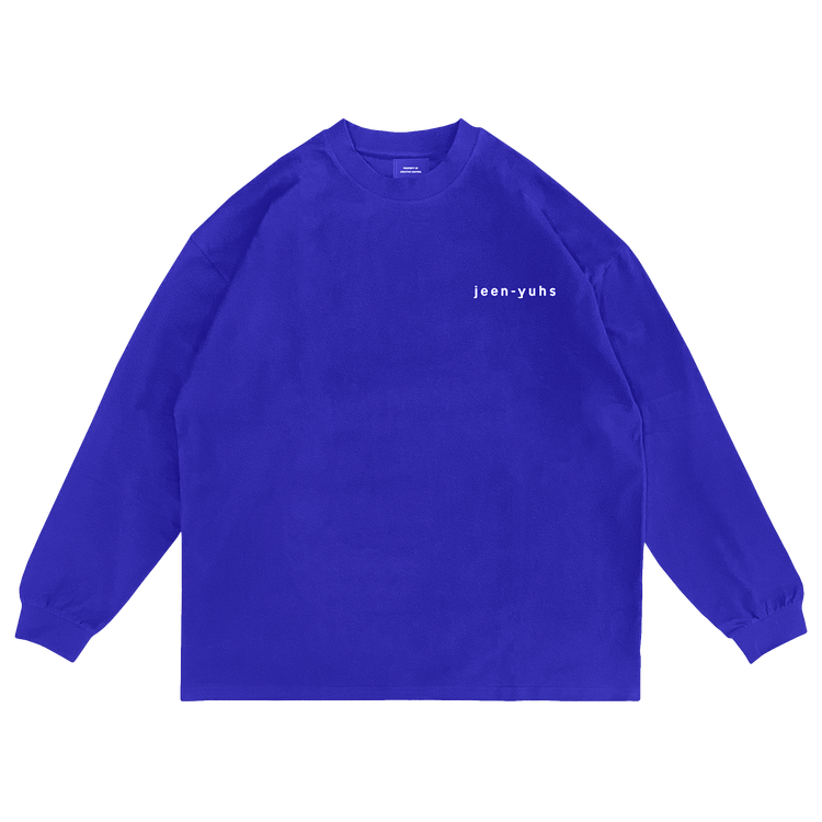 Kanye West x Creative Control Entertainment Jeen-Yuhs 8mm Calabasas Long-Sleeve T-Shirt "Blue"