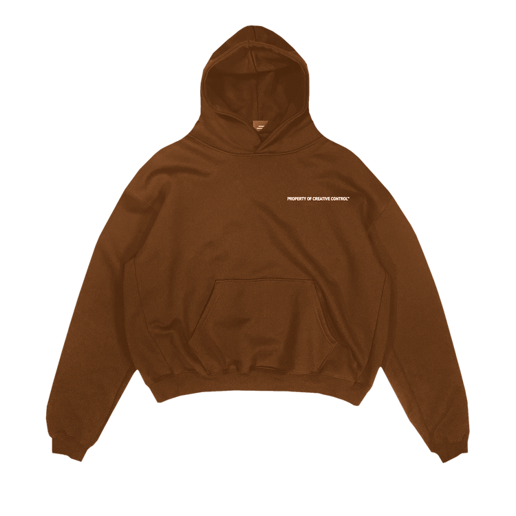 Kanye West x Creative Control Entertainment Jeen-Yuhs 3D Hoodie "Brown"
