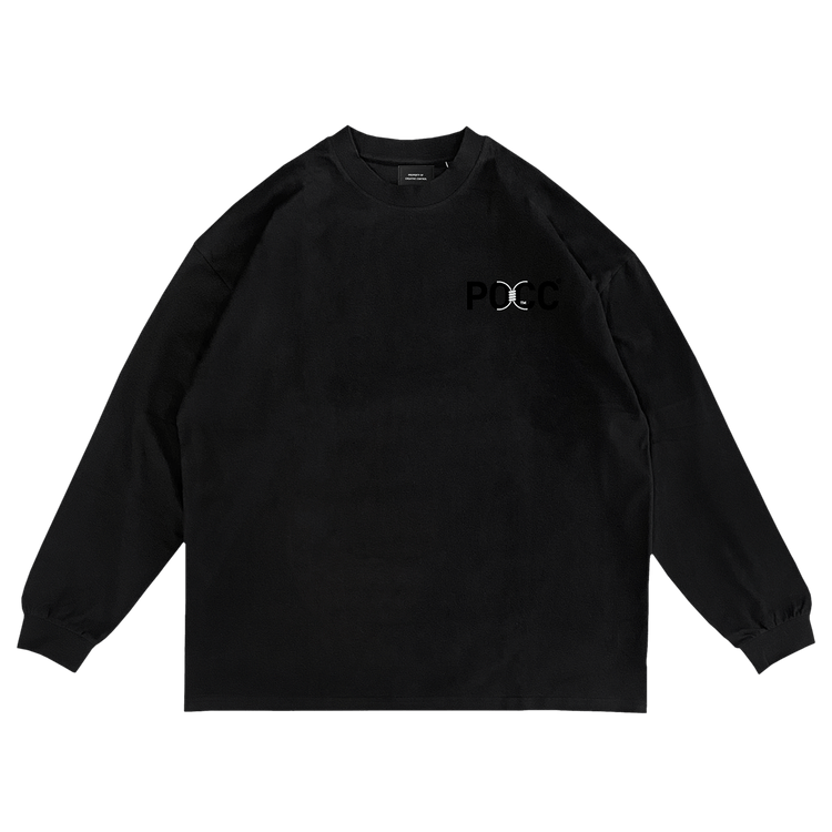 Kanye West x Creative Control Entertainment Pocc Long-Sleeve T-Shirt "Black"