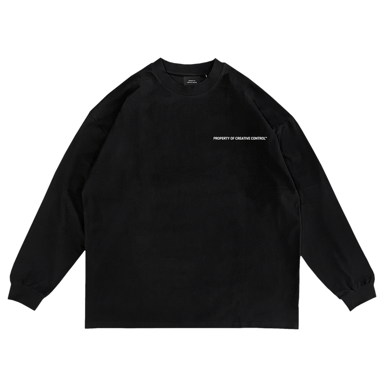 Kanye West x Creative Control Entertainment Jeen-Yuhs 3D Long-Sleeve T-Shirt "Black"