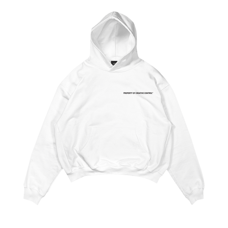 Kanye West x Creative Control Entertainment Jeen-Yuhs 3D Hoodie "White"