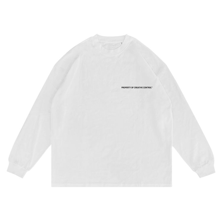 Kanye West x Creative Control Entertainment Jeen-Yuhs 3D Long-Sleeve T-Shirt "White"