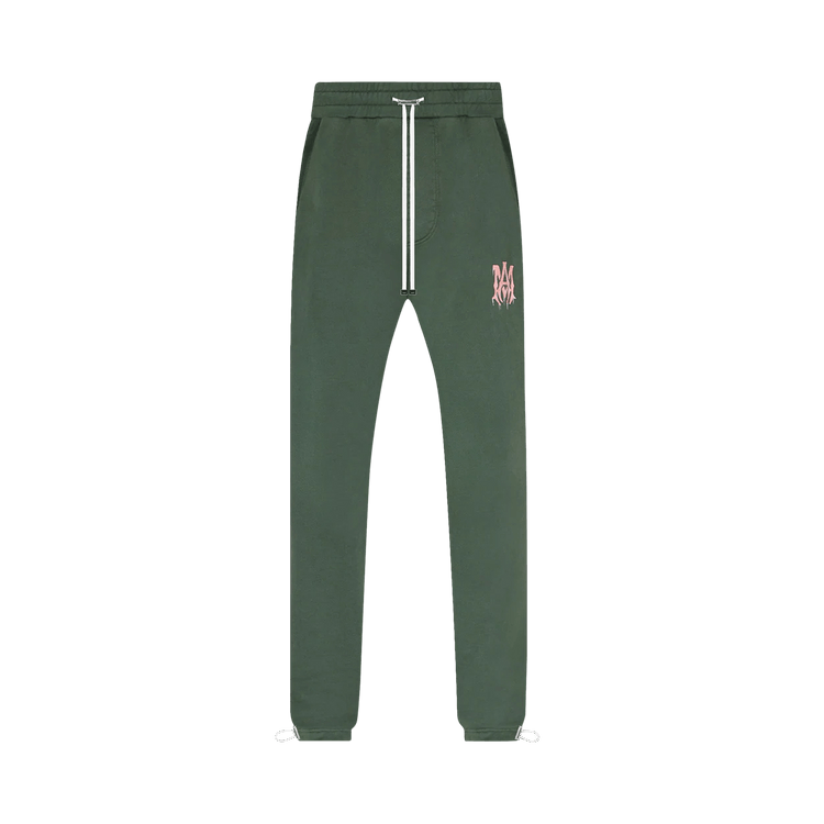 Amiri Watercolor MA Sweatpant "Green/Peach"