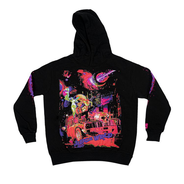Vlone x Juice WRLD Galaxy Hoodie "Black"