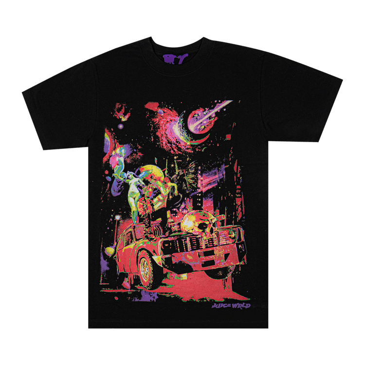 Vlone x Juice WRLD Galaxy T-Shirt "Black"
