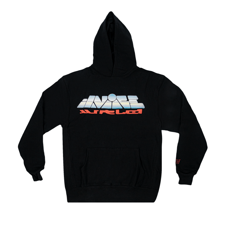 Vlone x Juice WRLD Chrome VWRLD Hoodie "Black"