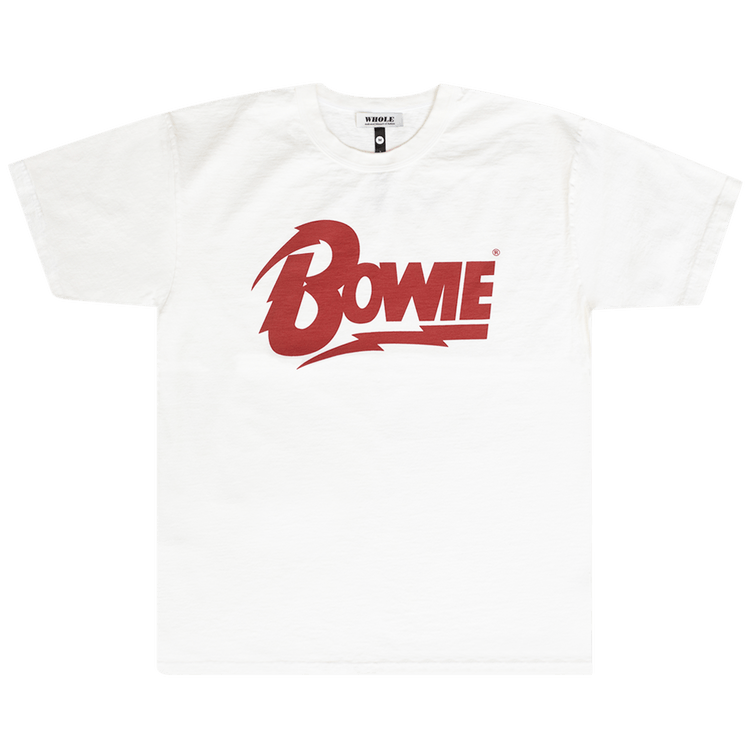 WHOLE Bowie Logo Tee "Off White"